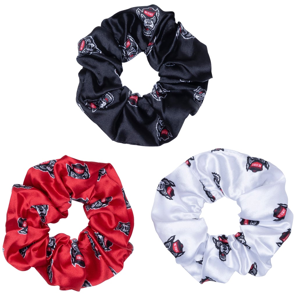 NC State Wolfpack ZooZatz Luxe Scrunchie Three-Piece Set