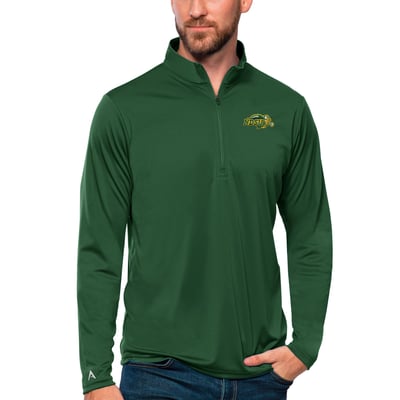 NDSU Bison Antigua Tribute Quarter-Zip Top - Green