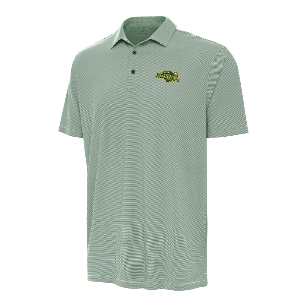 NDSU Bison Antigua Twine Polo - Green