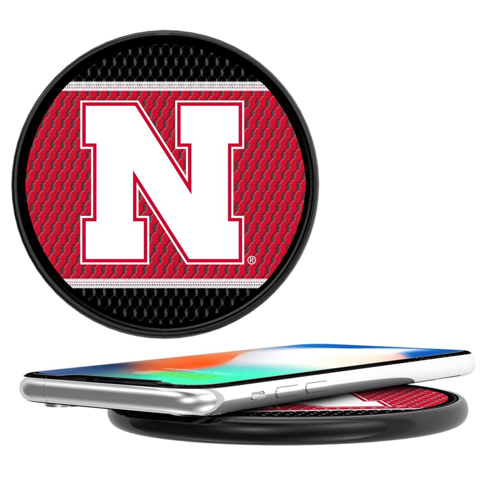  Nebraska Huskers Keyscaper 15 Watt Wireless Induction Charger
