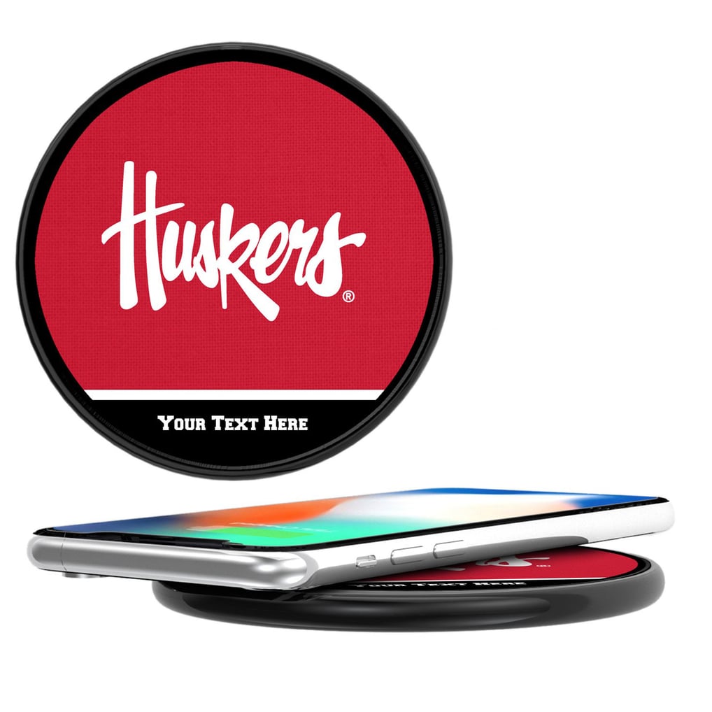 Nebraska Huskers Keyscaper 15 Watt Wireless Induction Charger