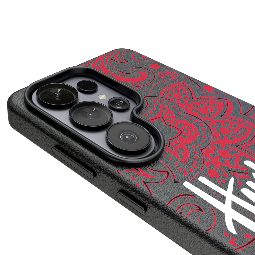 Nebraska Huskers Keyscaper Paisley Galaxy Magnetic Bump Case