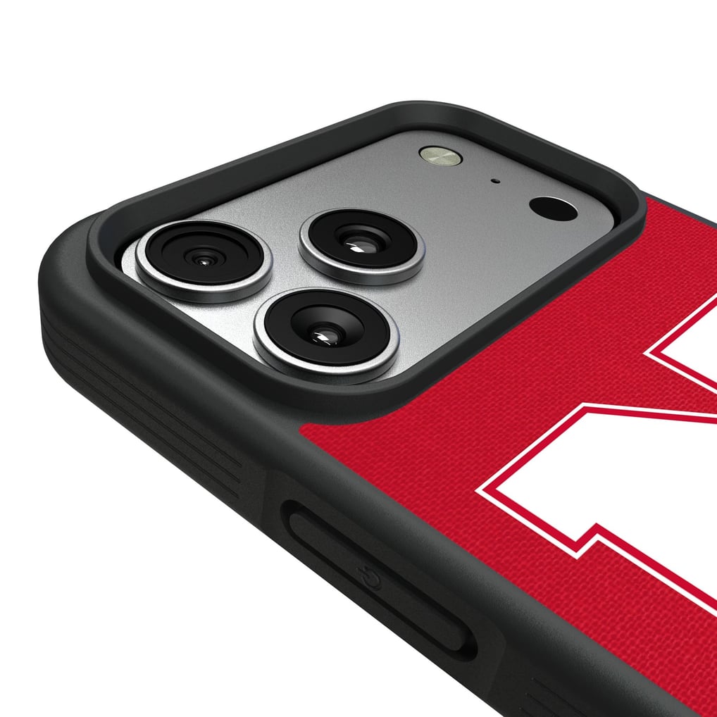 Nebraska Huskers Keyscaper Personalized Bump Case with 8.2ft Drop Protection