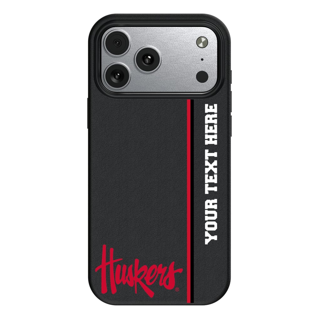 Nebraska Huskers Keyscaper  Personalized iPhone Magnetic Bump Case