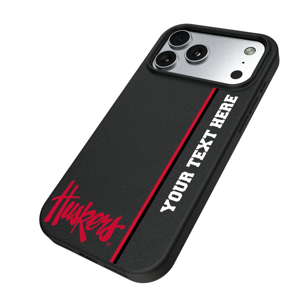 Nebraska Huskers Keyscaper  Personalized iPhone Magnetic Bump Case