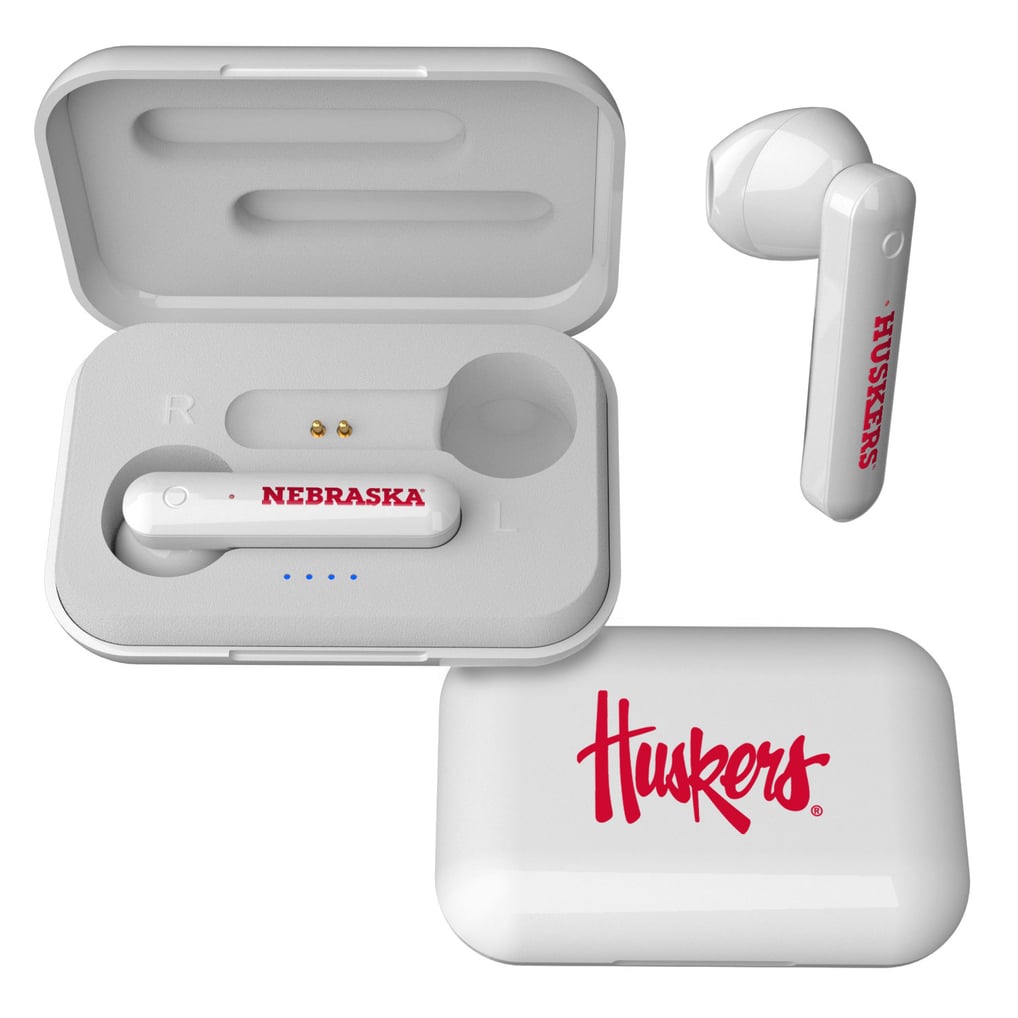 Nebraska Huskers Keyscaper  Wireless TWS Insignia Design Earbuds