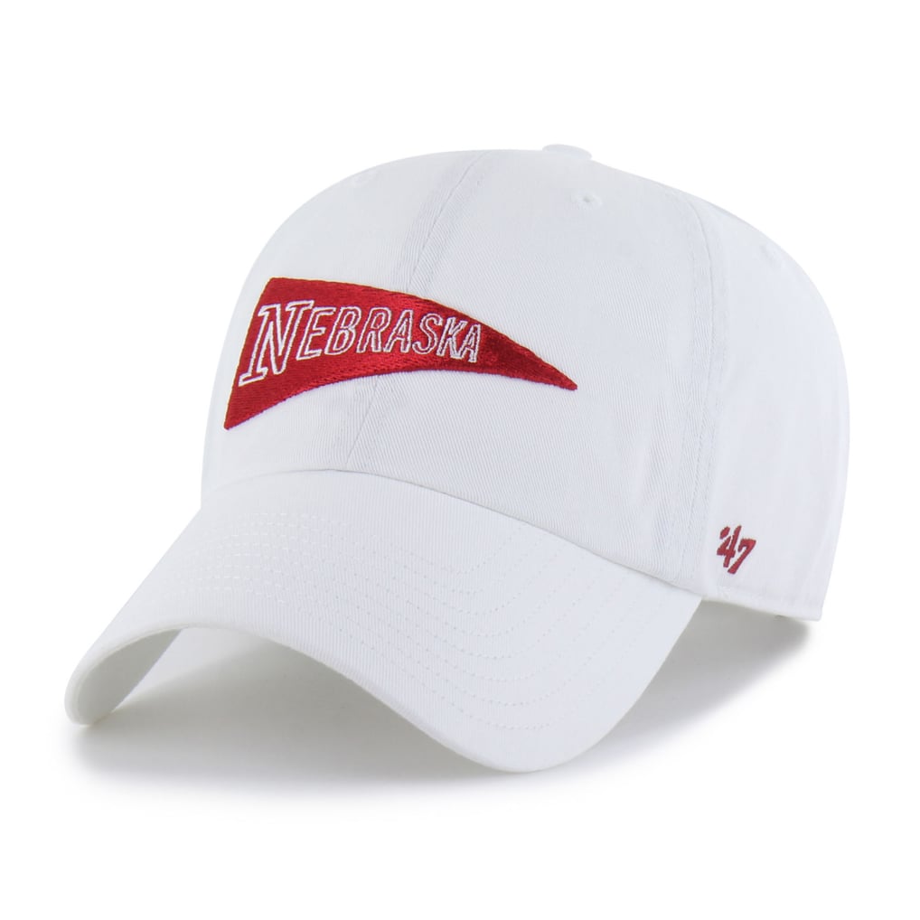  Nebraska Huskers '47 Vault Clean Up Adjustable Hat - White