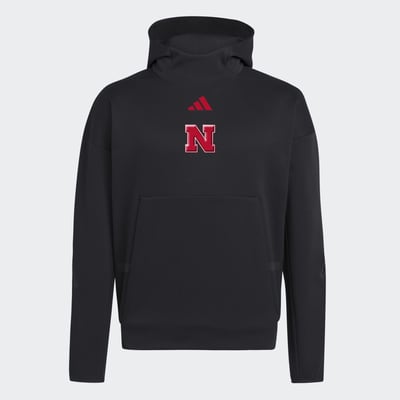 Nebraska Huskers adidas Z.N.E Hoodie - Black