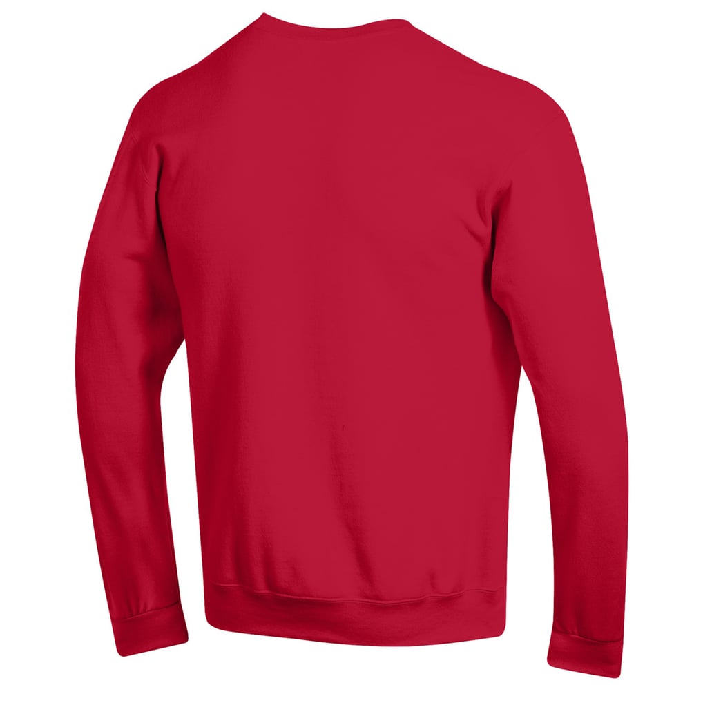 Nebraska Huskers Champion Soccer Stack Logo Powerblend Pullover Sweatshirt - Scarlet
