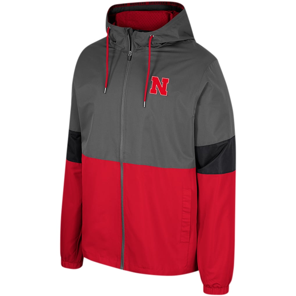 Nebraska Huskers Colosseum Miles Full-Zip Jacket - Charcoal