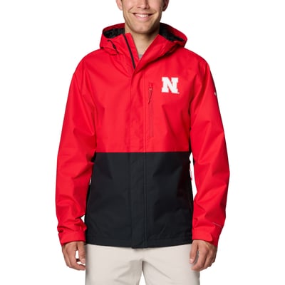  Nebraska Huskers Columbia Field Bound Omni-Tech™ Full-Zip Jacket - Scarlet
