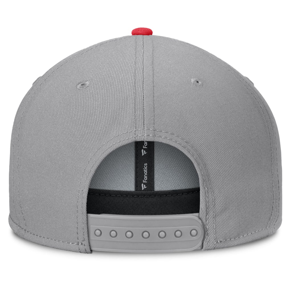 Nebraska Huskers Fanatics Duo Snapback Hat - Gray