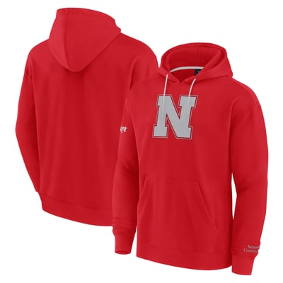 Nebraska Huskers Fanatics Elements Pace Pullover Hoodie - Scarlet
