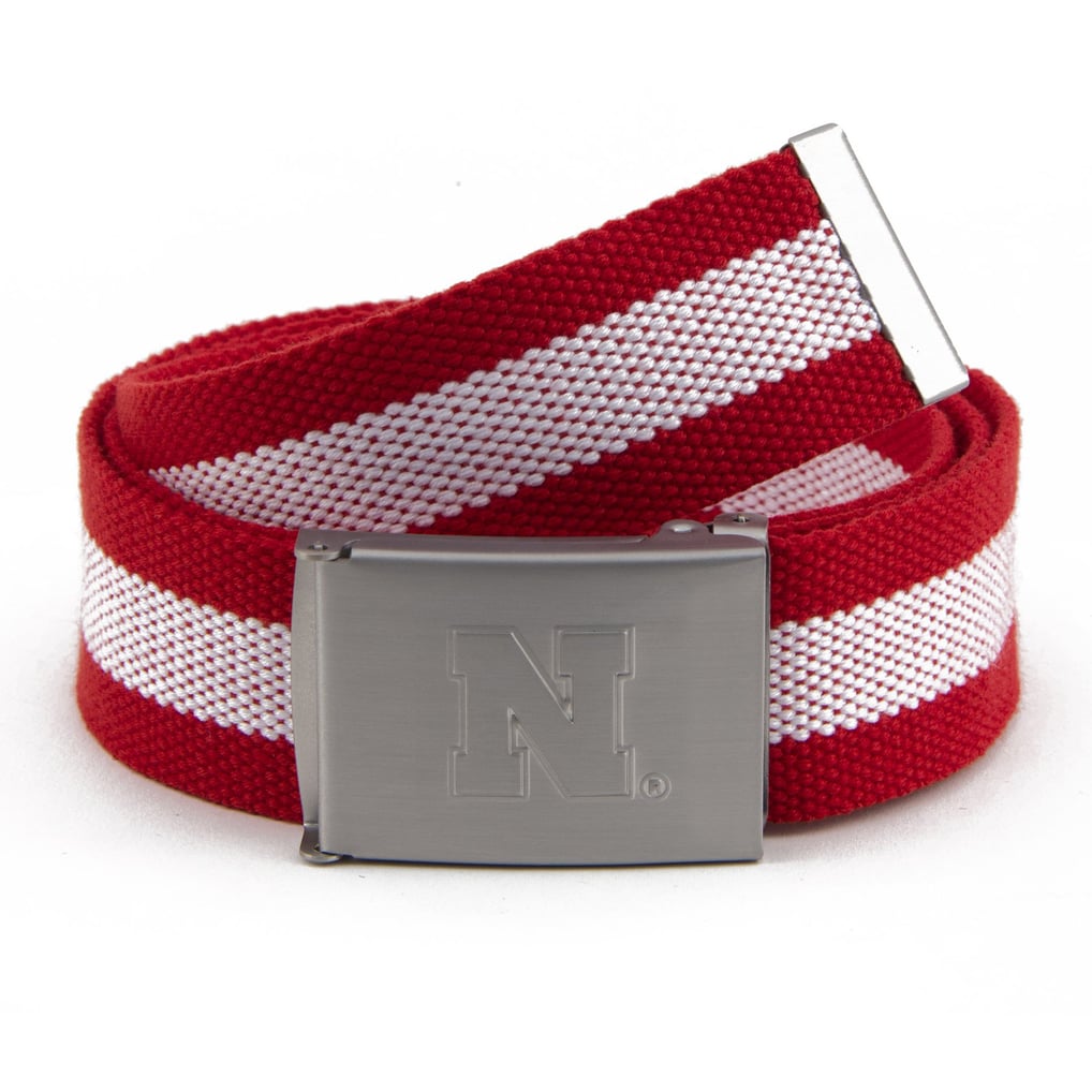 Nebraska Huskers Fabric Belt