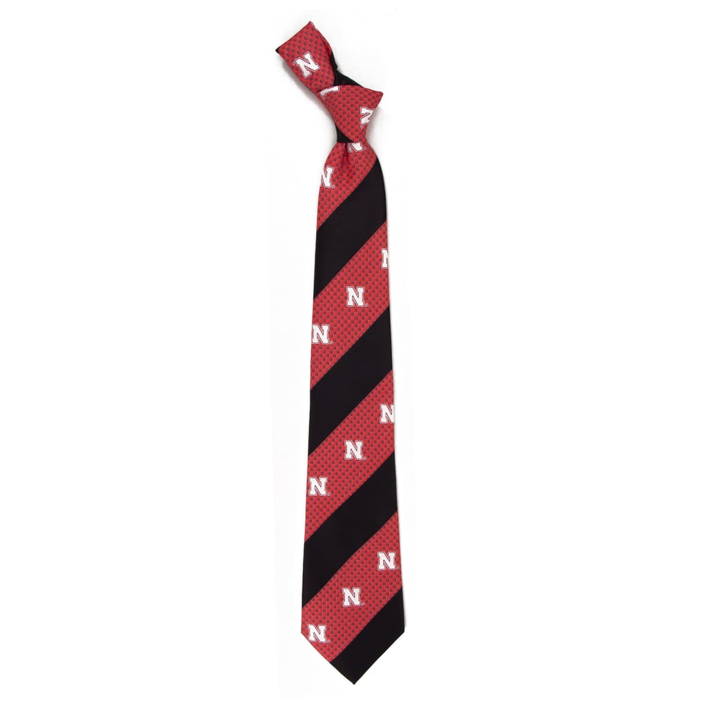 Nebraska Huskers Geo Stripe Tie