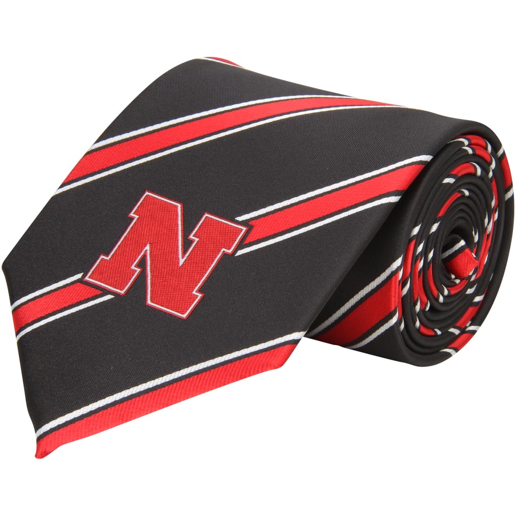 Nebraska Huskers Woven Poly Tie