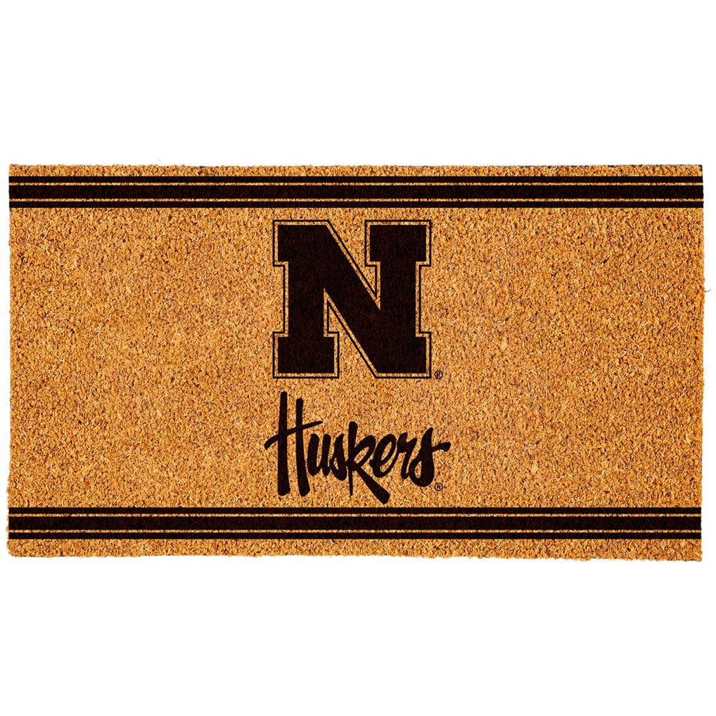 Nebraska Huskers 16" x 28" Logo Turf Mat