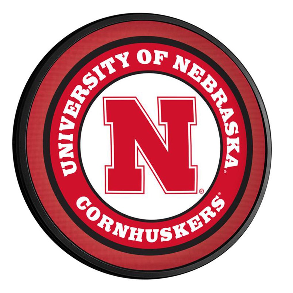 Nebraska Huskers 18'' x 18'' Slimline Illuminated Wall Sign