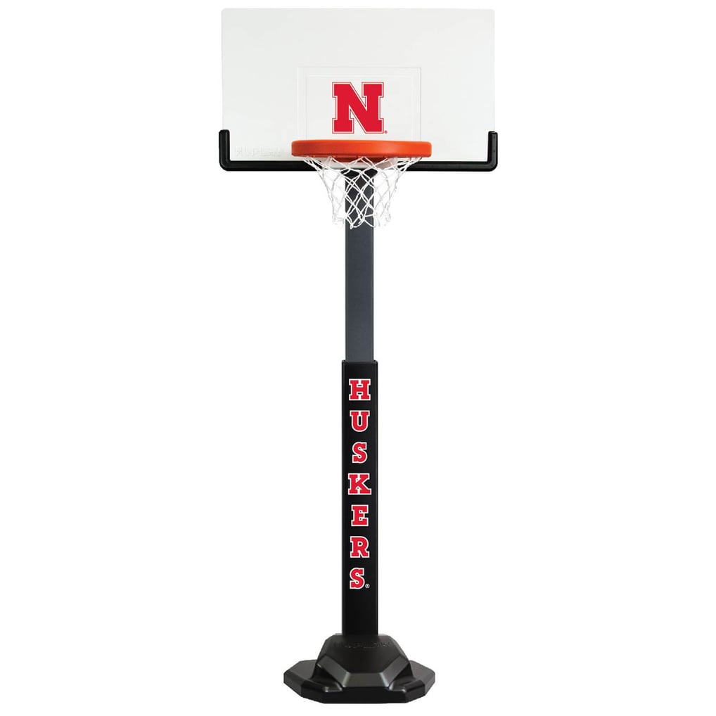 Nebraska Huskers Team Adjustable Basketball Set