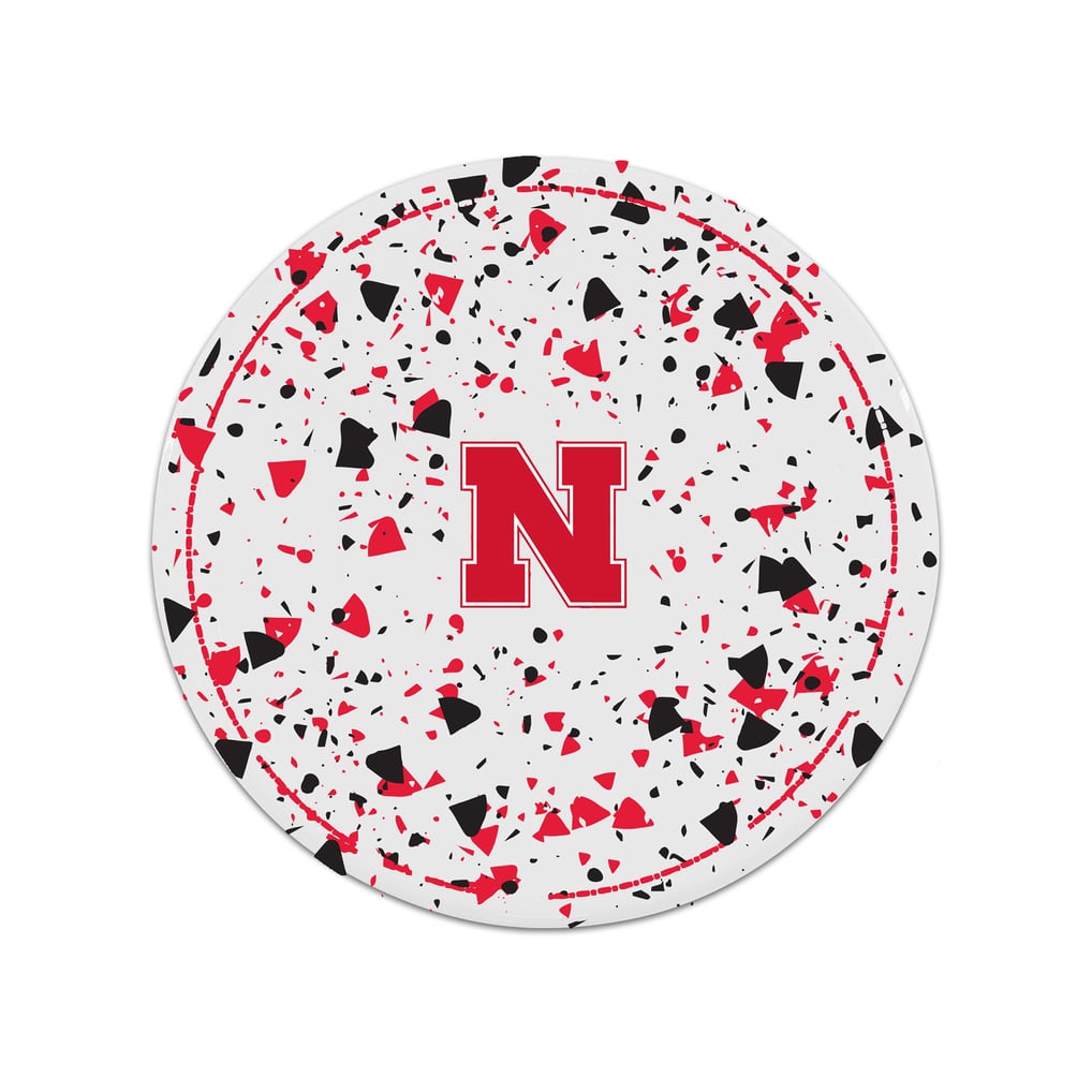 Nebraska Huskers The Memory Company Circle Ceramic Coaster Set