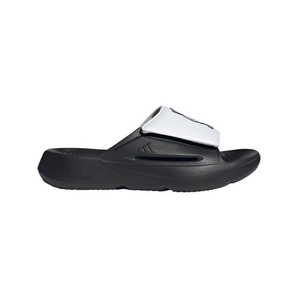 Nebraska Huskers adidas Unisex Lightblaze Slide Sandals - White display picture 2