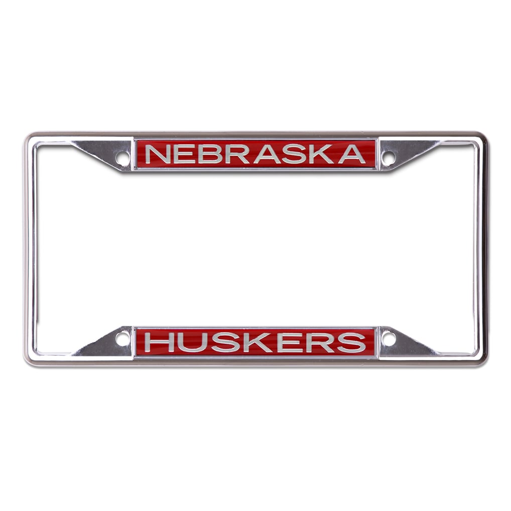 Nebraska Huskers WinCraft Metal License Plate Frame