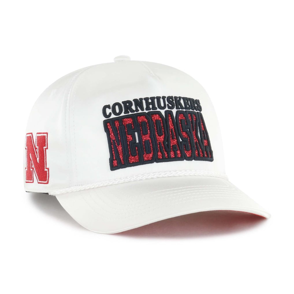 Nebraska Huskers '47 Women's Outspoken Hitch Adjustable Hat - White
