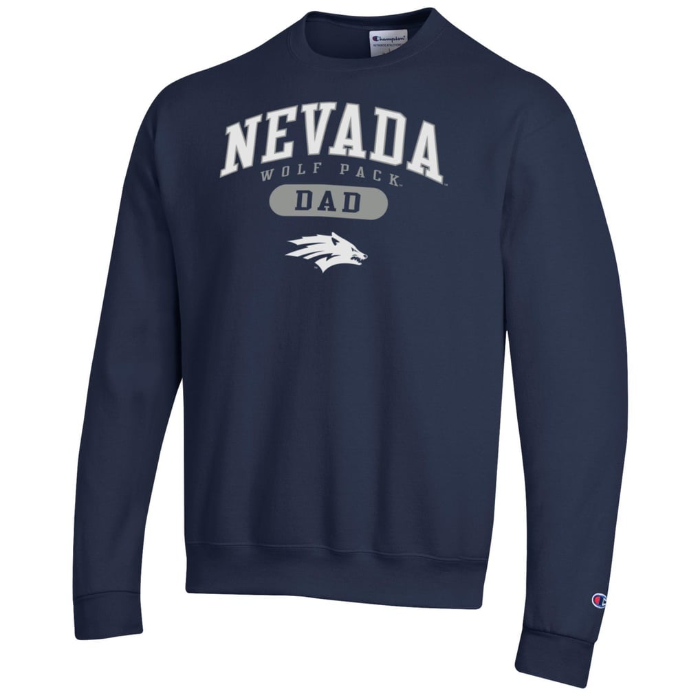 Nevada Wolf Pack Champion Dad Pill Box Eco Powerblend Sweatshirt - Navy