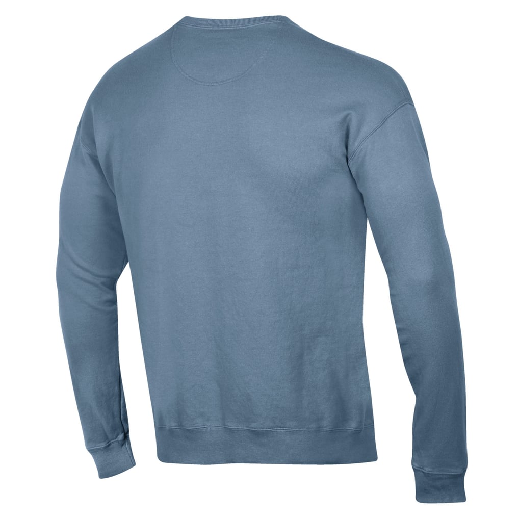 Nevada Wolf Pack ComfortWash Garment Dyed Fleece Crewneck Pullover Sweatshirt - Steel Blue