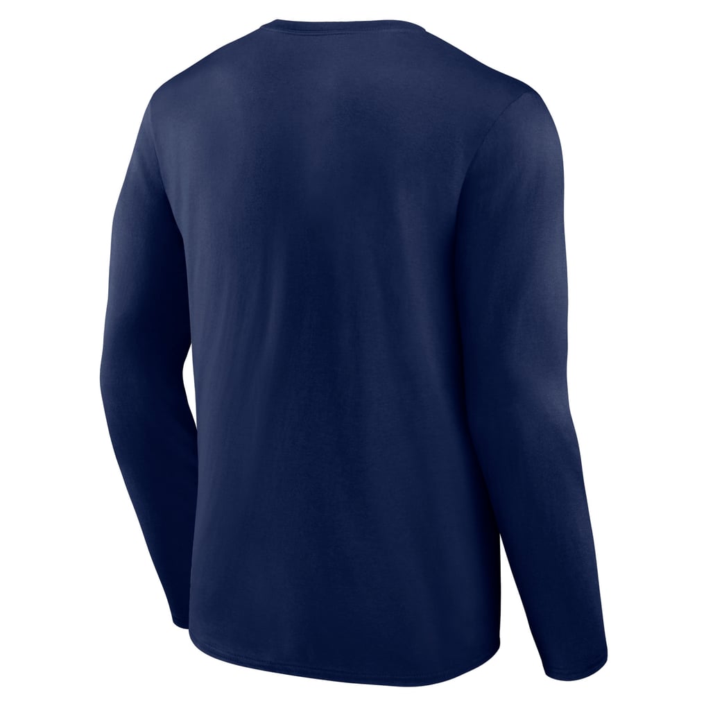 Nevada Wolf Pack Basic Arch Long Sleeve T-Shirt - Navy