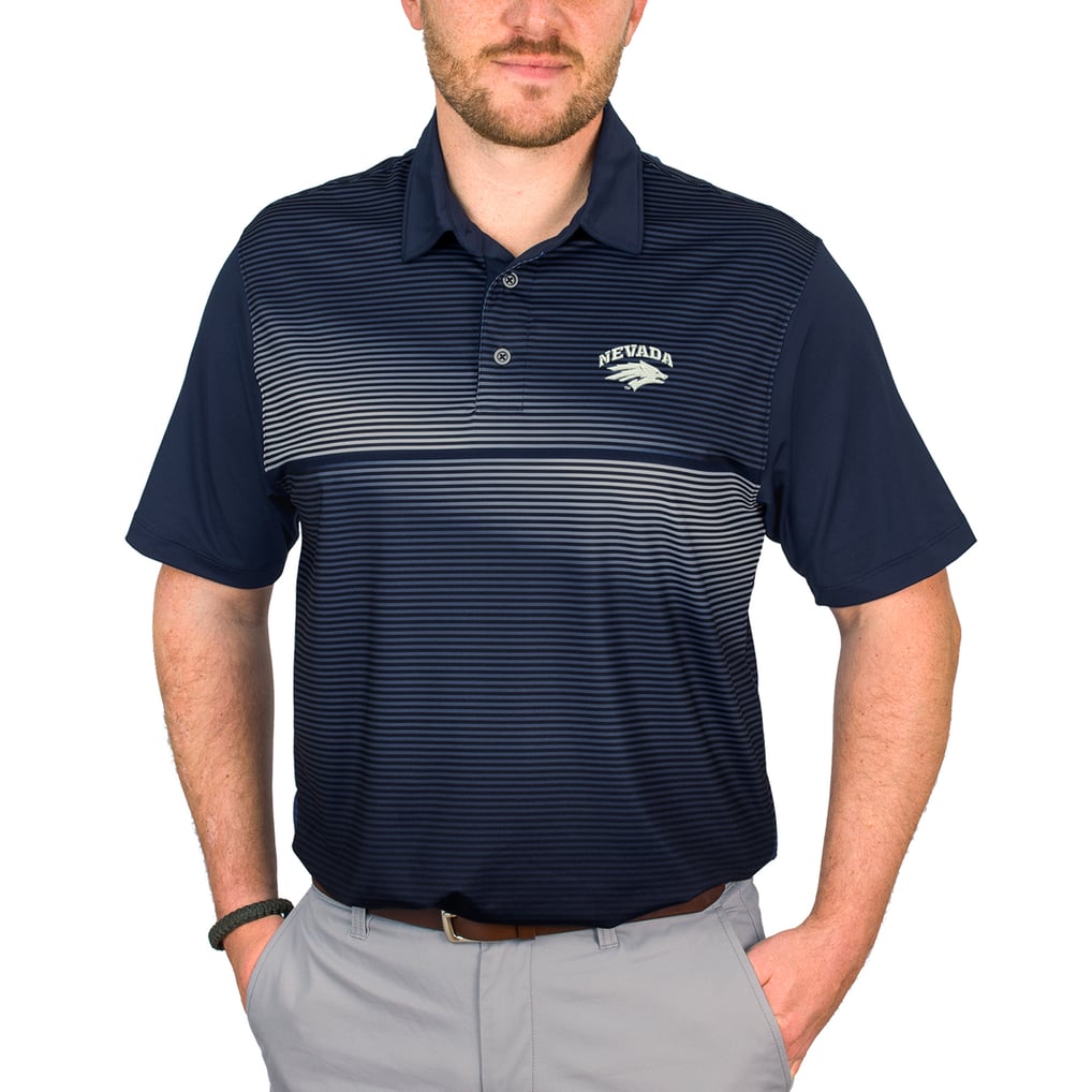 Nevada Wolf Pack Pro Highline Polo - Navy
