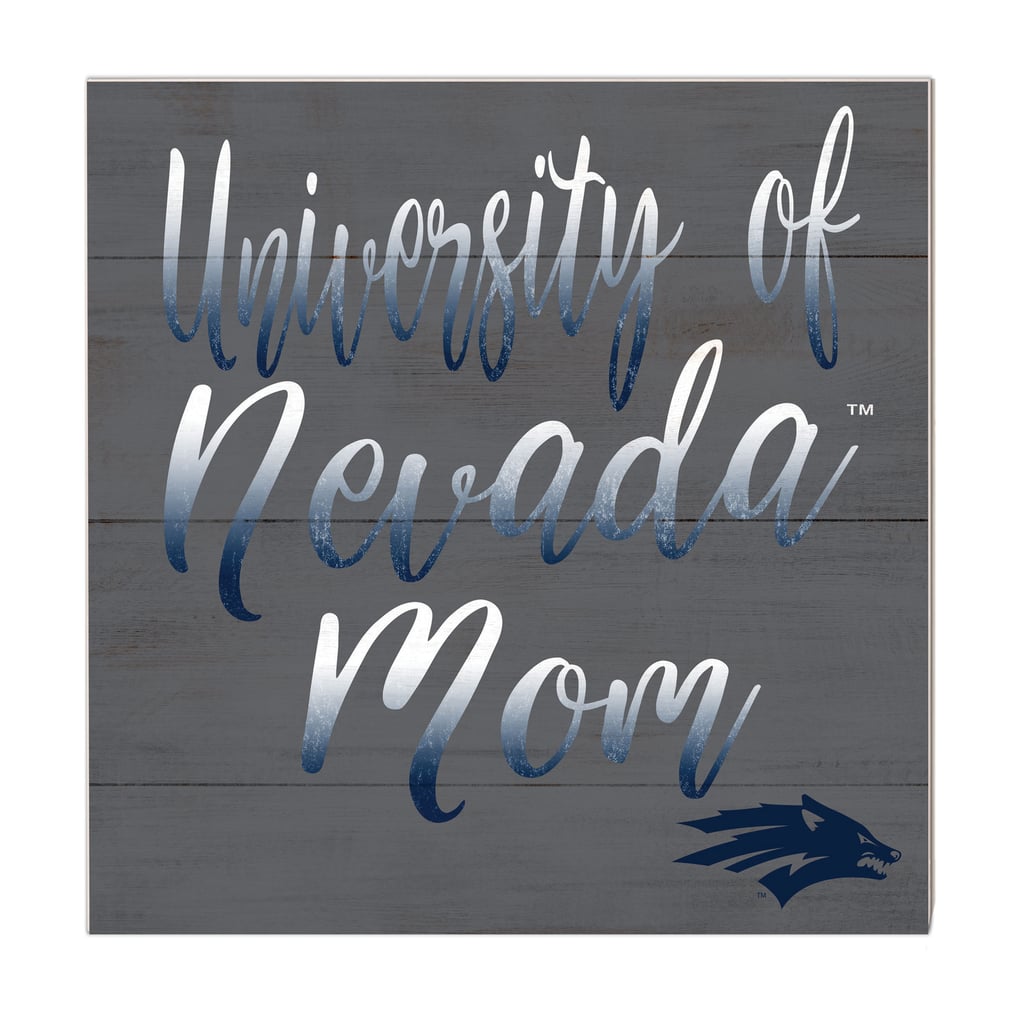 Nevada Wolf Pack 10'' x 10'' Mom Plaque