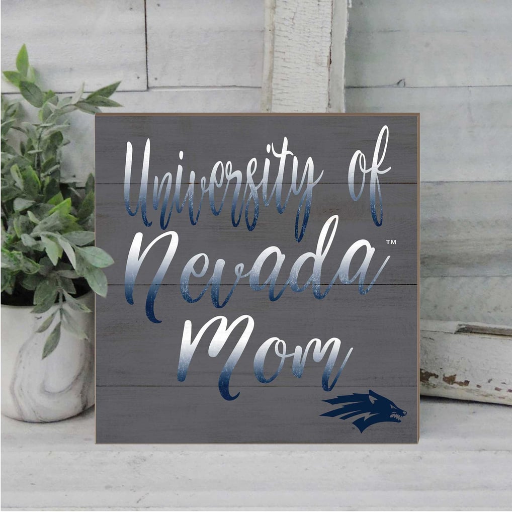 Nevada Wolf Pack 10'' x 10'' Mom Plaque