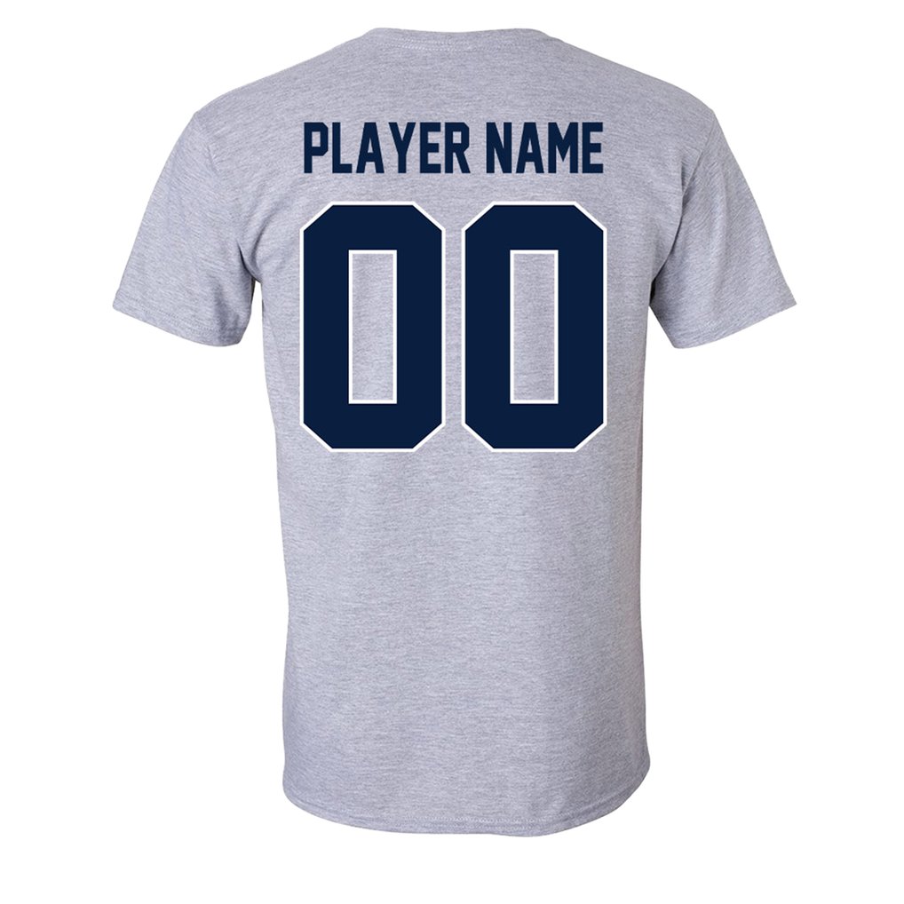 Nevada Wolf Pack Unisex Collegiate Softball T-Shirt - Gray