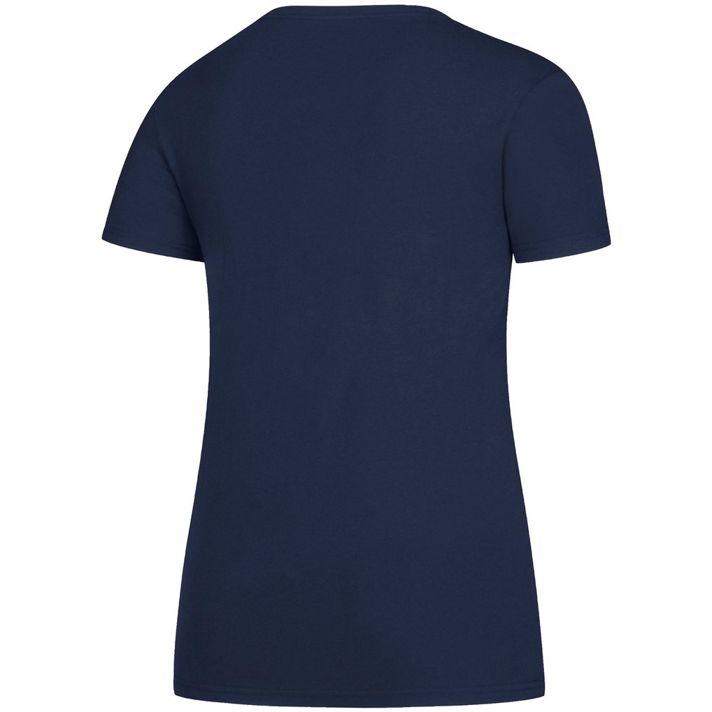 Nevada Wolf Pack adidas Women's Amplifier Team Logo T-Shirt - Navy