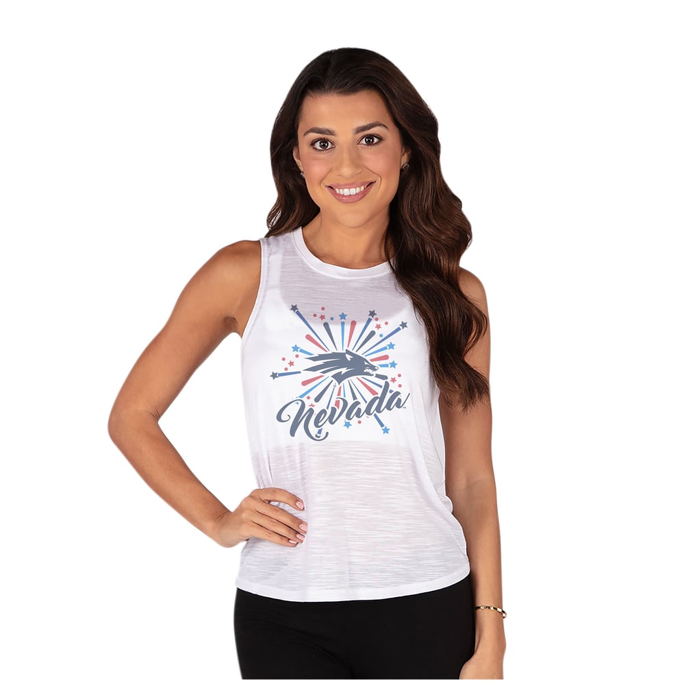 Nevada Wolf Pack Concepts Sport Women's Infuse Knit Tank Top - White