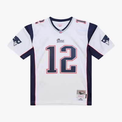 Tom Brady New England Patriots Mitchell & Ness 2000 Legacy Replica Jersey - White