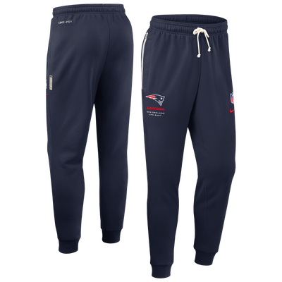 New England Patriots Nike Sideline Standard Issue Touchback Kick Dri-FIT Taper Pants - Navy