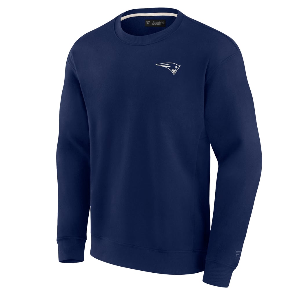 New England Patriots Fanatics Unisex Elements Super Soft Pullover Sweatshirt - Navy