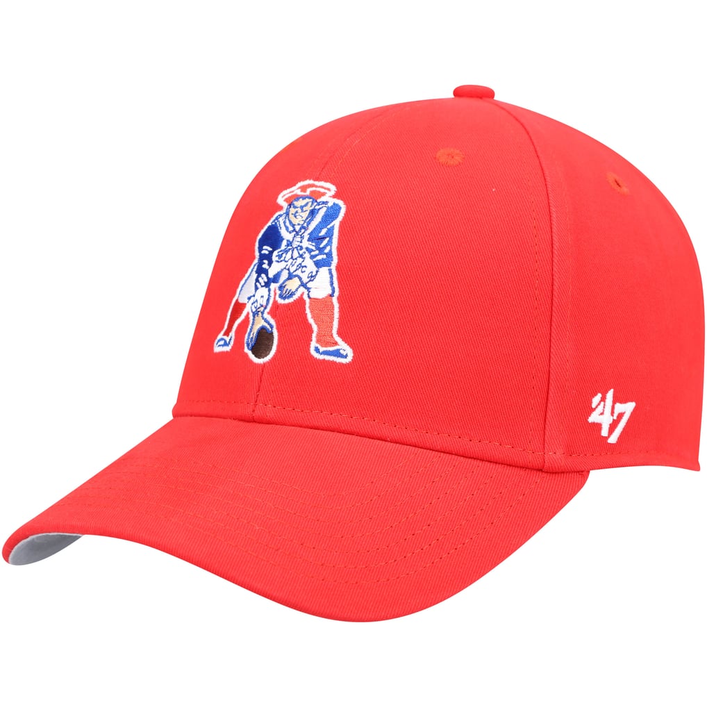 New England Patriots '47 Youth Basic MVP Adjustable Hat - Red