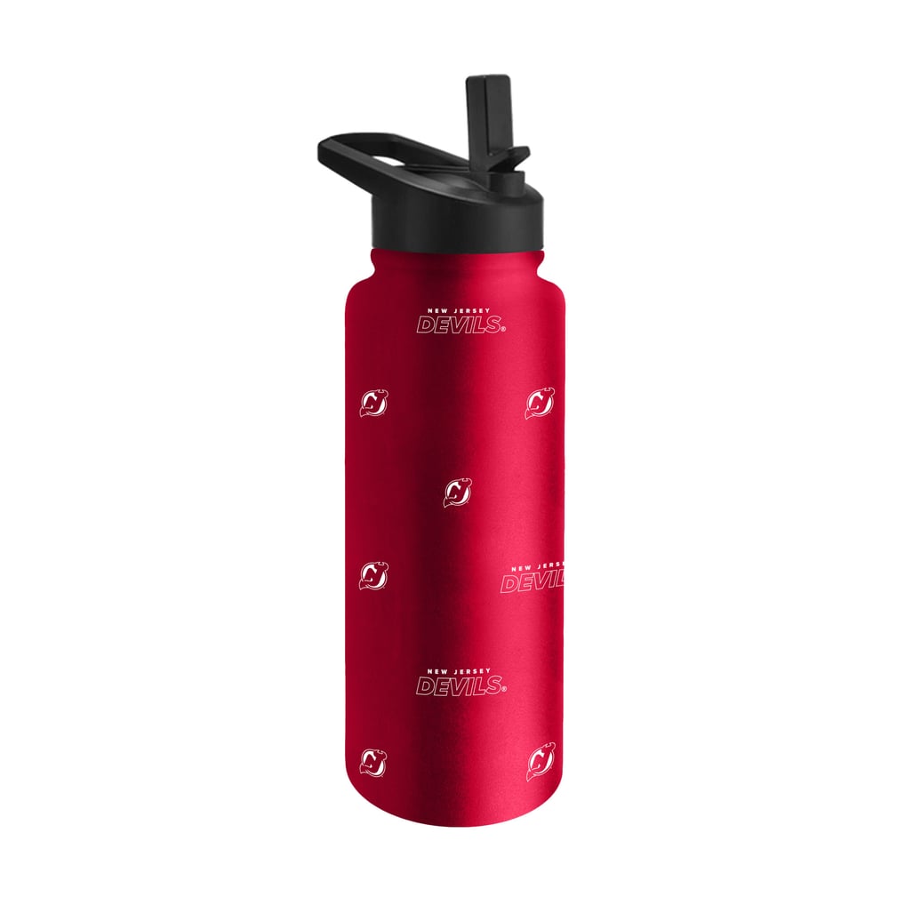 New Jersey Devils Logo Brands 34oz. Steep and Repeat Quencher Bottle