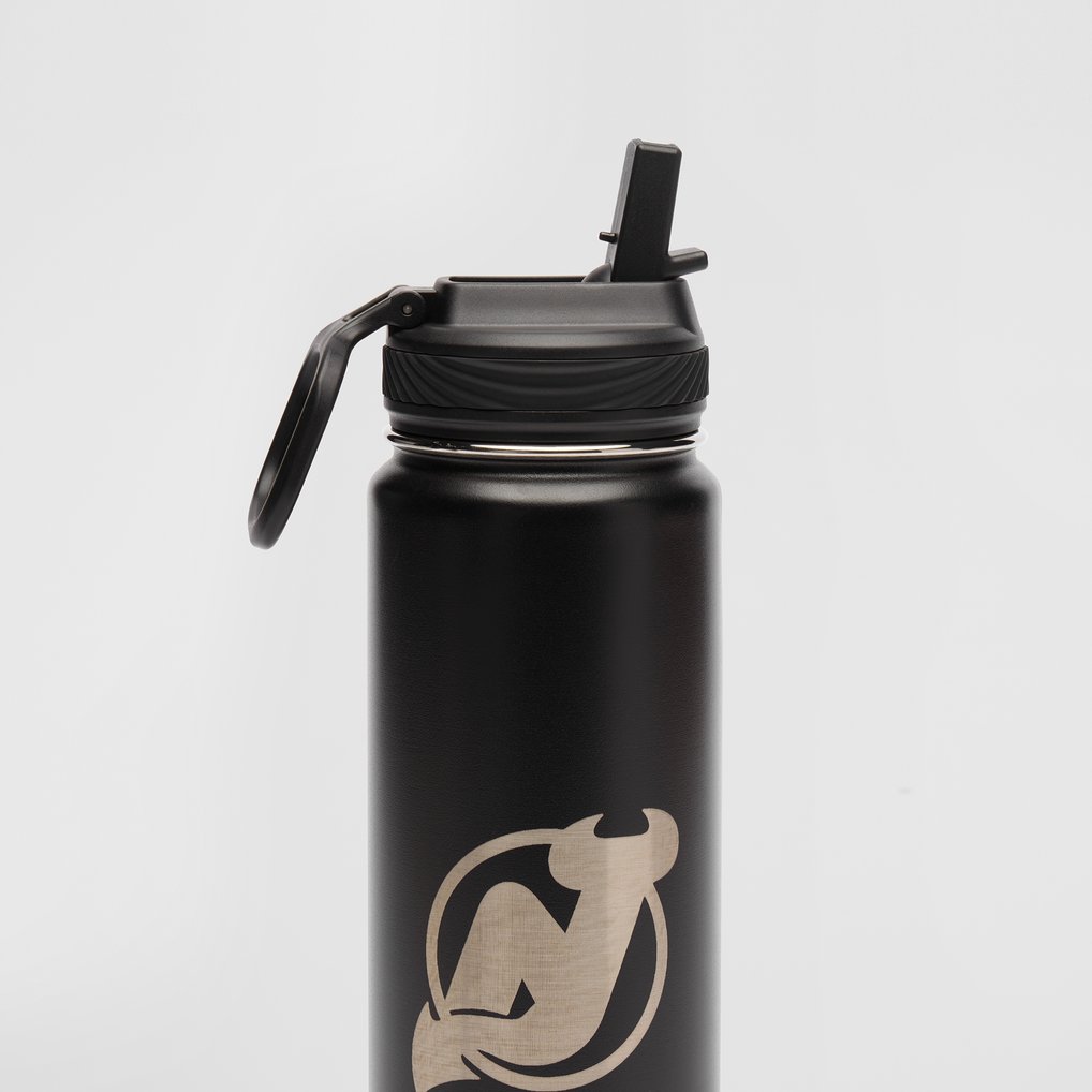New Jersey Devils lululemon 24oz. Back To Life Sport Water Bottle with Straw