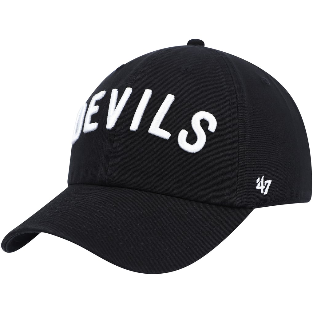 New Jersey Devils '47 Clean Up Adjustable Hat - Black