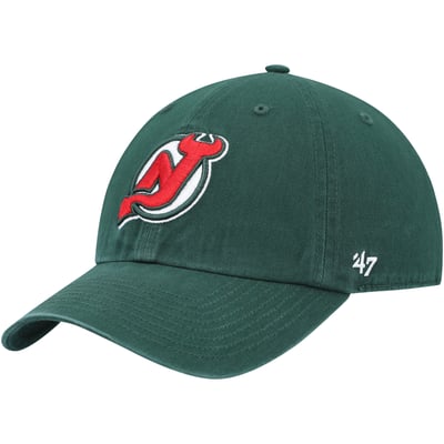 New Jersey Devils '47 Clean Up Adjustable Hat - Green