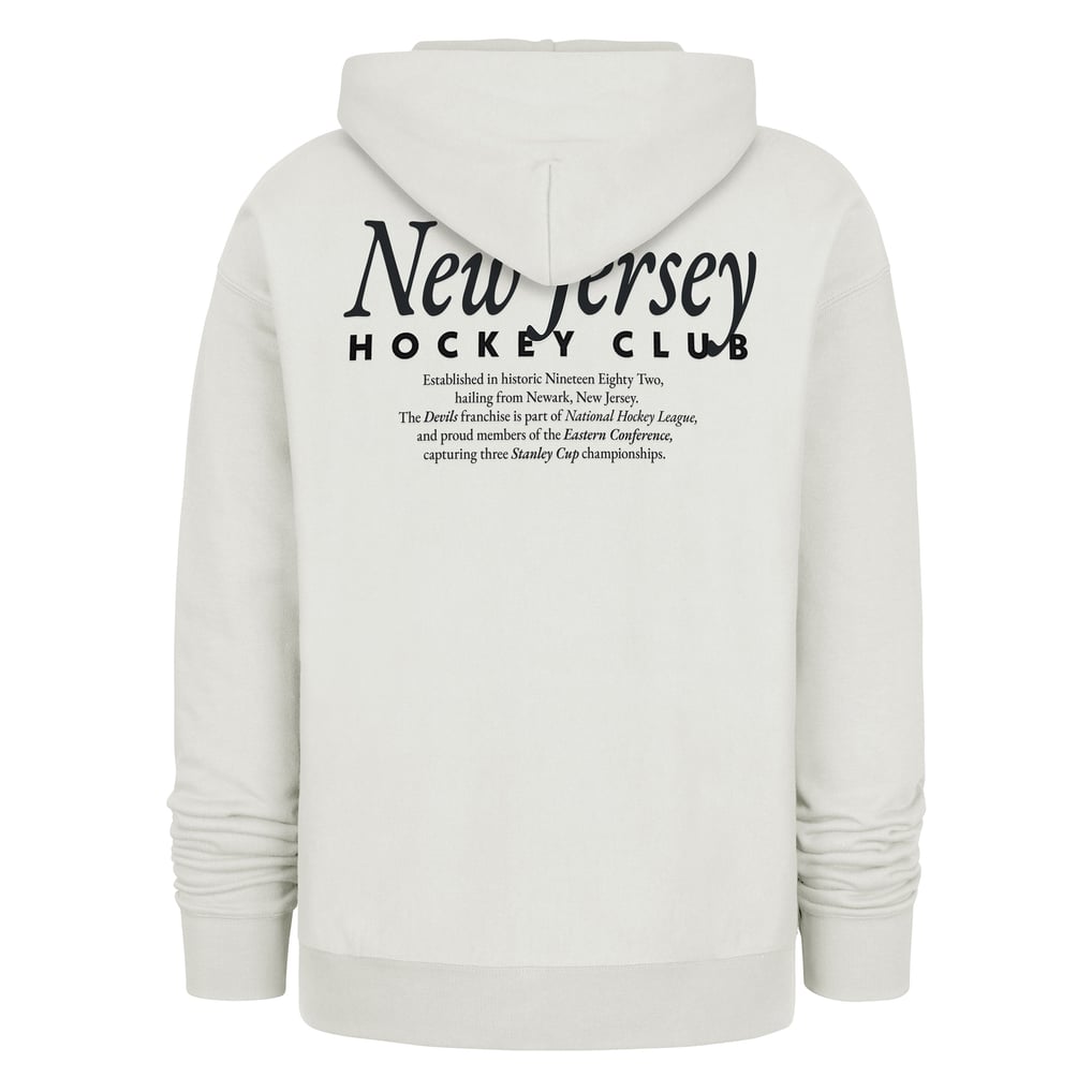  New Jersey Devils '47   Foundation Pullover Hoodie  - Natural