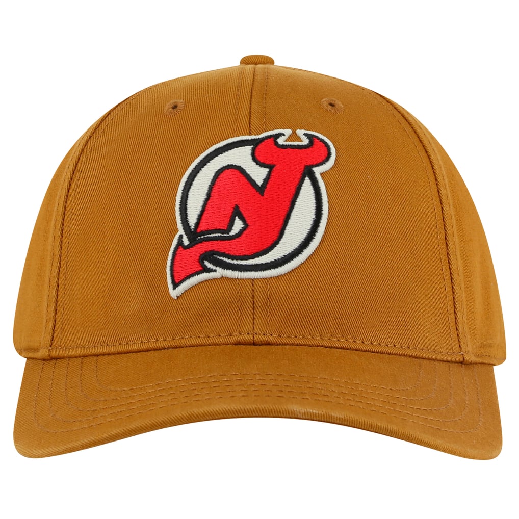  New Jersey Devils American Needle Hepcat Washed Twill Adjustable Hat - Tan