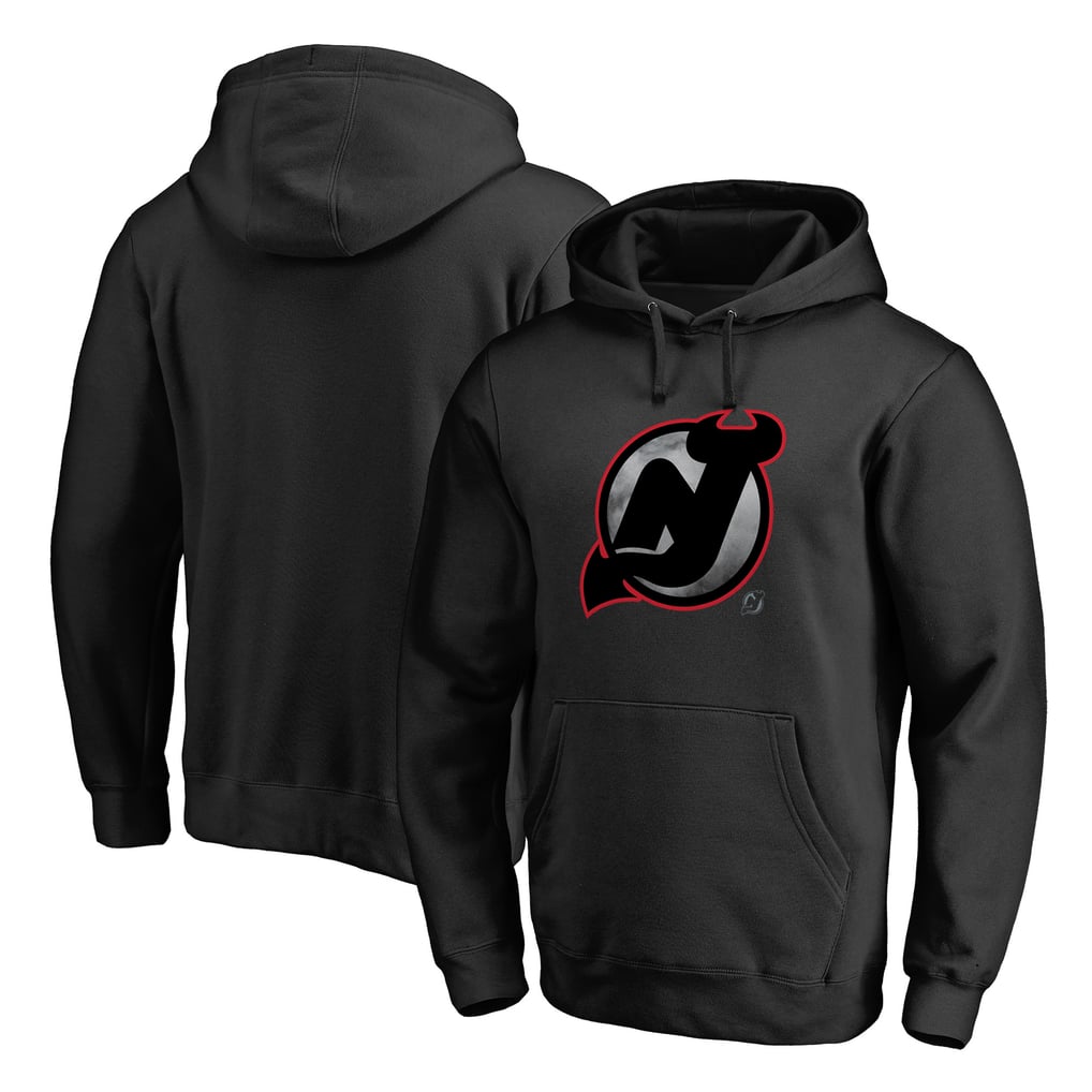 New Jersey Devils Core Smoke Pullover Hoodie - Black