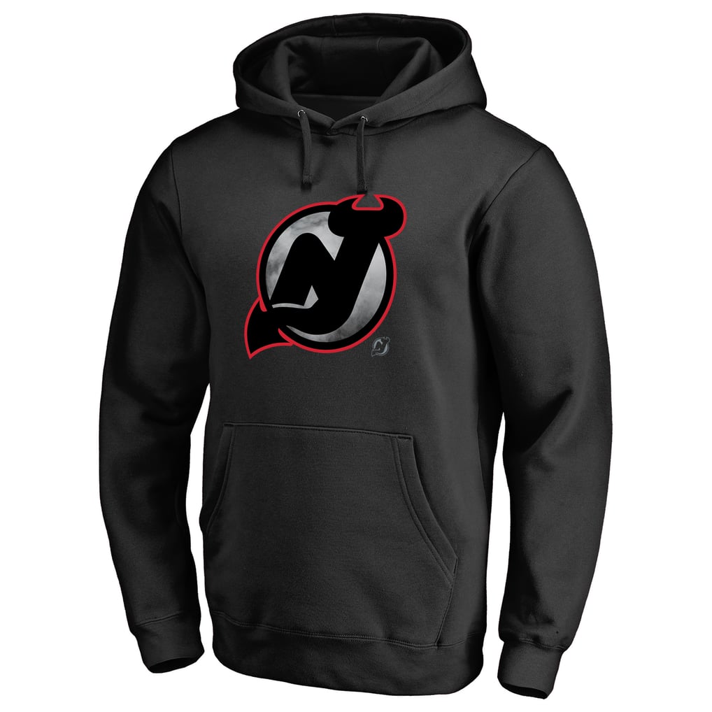 New Jersey Devils Core Smoke Pullover Hoodie - Black