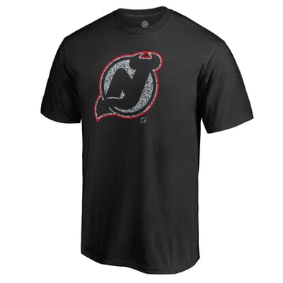 New Jersey Devils Static Logo T-Shirt - Black