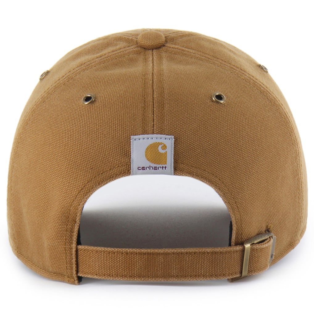 New Jersey Devils Carhartt x '47 Clean Up Adjustable Hat - Brown